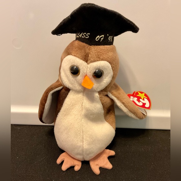 Ty Wise the owl beanie - Picture 1 of 5